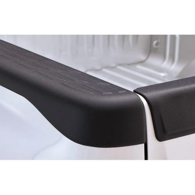Bushwacker Protecteur de Rail Latéral de Lit 49518 Style OEM Ultime; Sans Trous de Poche de Piquet; Texturé; Noir; Dura-Flex 2000 TPO Plastique; Ajustement Direct