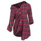 thumbnail image 1 of Blusa a Cuadros Abotonada Tamaño Grande Rosegal Blusas Tallas Grandes, 1 of 5