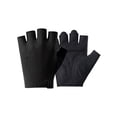 thumbnail image 2 of Guantes de fitness de media punta transpirables con palma antideslizante, muñeca ajustable, contactos reforzados para ciclismo y entrenamiento en gimnasio, unisex, negro, gris, rosa., 2 of 6