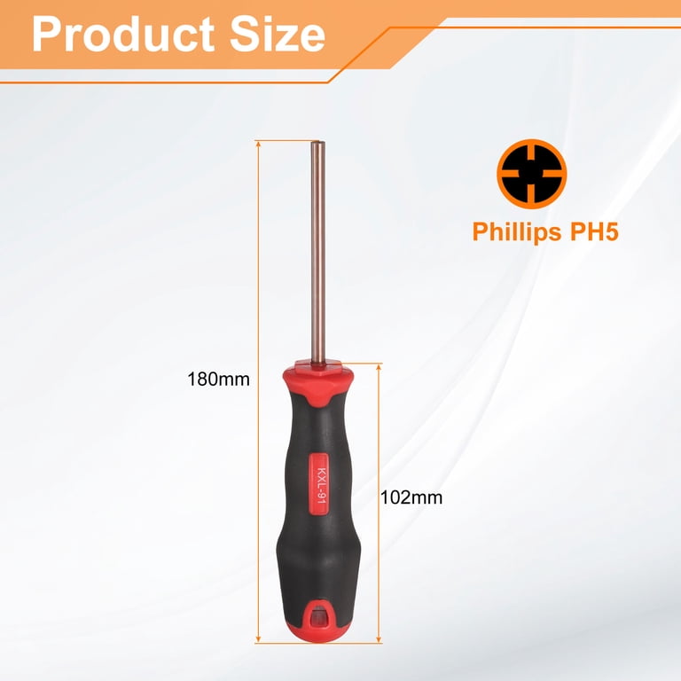 Uxcell PH5 Phillips Screwdriver 7.09