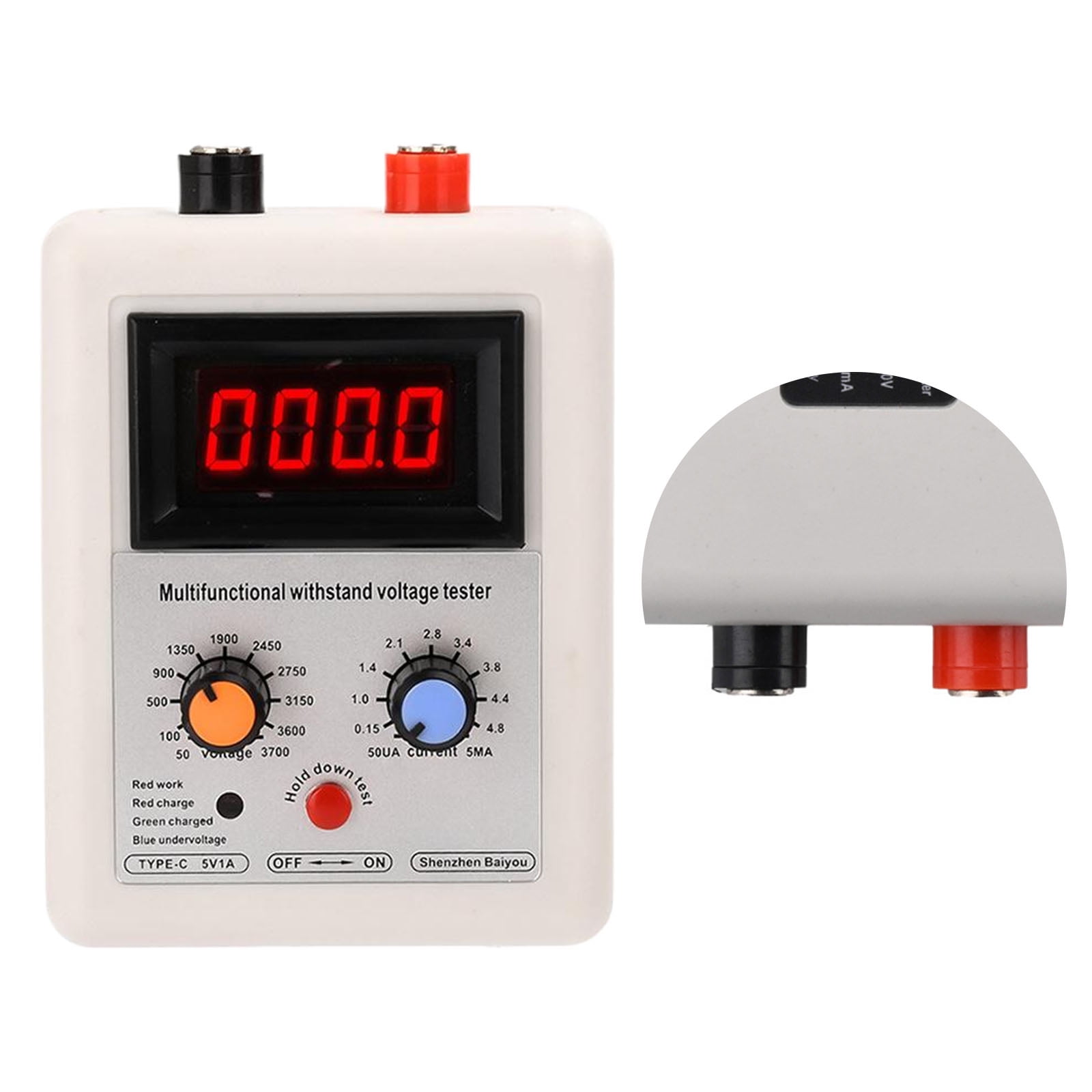 BIBABLYKE 50-3700V Withstand Voltage Tester IGBT Transistor Tester Diode Triode Voltage Capability Meter Multifunction Meter