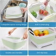 thumbnail image 5 of 2.4gal(9L) Green Collapsible Dish Basin, Portable Sink or Dish Pan for Kitchen Sink with Drain Plug/Strainer, Space Saving  Bottle Wash Basin Collapsible Bucket, Beverage Tub for Camping, 5 of 6