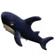 thumbnail image 2 of Huggable New Simulation Shark Plush Toy Soft Stuffed Cartoon Animal Megalodon Doll Sofa Bed Pillow Cushion Baby Children Gift zhangmengya LED, 2 of 2
