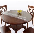thumbnail image 1 of Clear Round Table Protector Clear Desk Cover Protector for Coffee Table Clear Vinyl Table Top Protector 1.5mm Thick Oil Spill PVC Round Table Pads(Frosted,22 Inch), 1 of 1