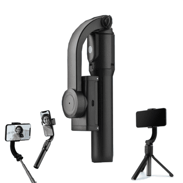 Selfie Stick Gimbal Stabilizer, Jademall 360° Rotation Tripod with Wireless Remote, Portable Phone Holder, Auto Balance Gimbal for Smartphones Vlog Live Video Record