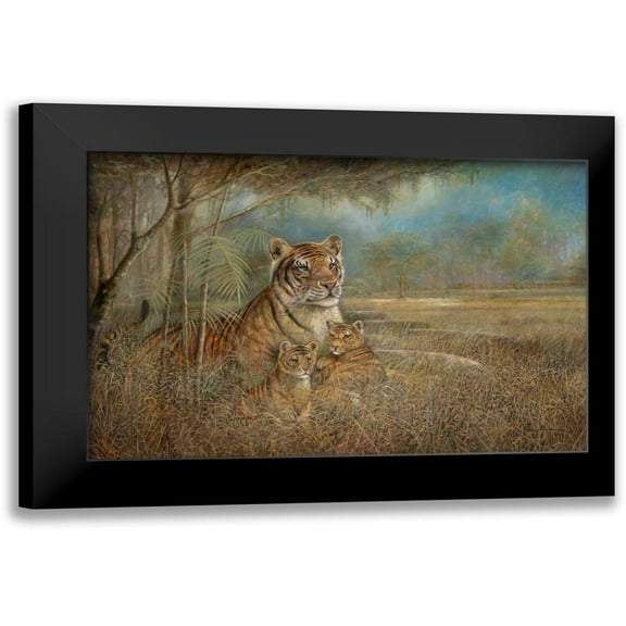 Manning, Ruane 14x11 Black Modern Framed Museum Art Print Titled - Wild and Beautiful