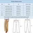 thumbnail image 3 of Women Pants Bell Bottoms Multi Colored Slim Trousers Ladies Work Leggings, 3 of 5