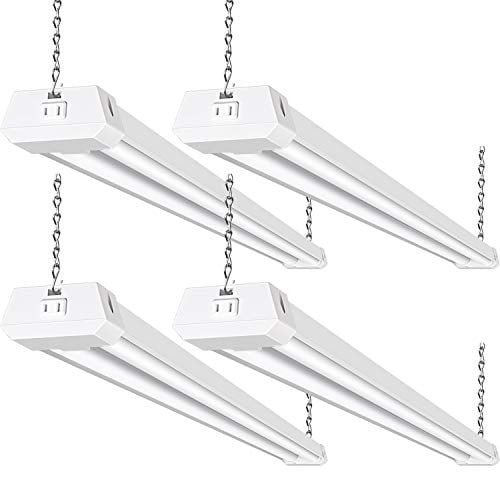 Hykolity 4FT LED Shop Light Linkable - 70W 8000lm 5000K Daylight, Utility Light For Garage, Workshop, 4 Pack - View #4