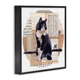 thumbnail image 4 of Stupell Industries Tuxedo Cat Collage Animals & Insects Painting Black Framed Art Print Wall Art, 24 x 24, 4 of 10
