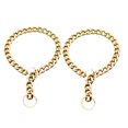 thumbnail image 1 of Shisuyan Metal Chain Electroplated Aluminum 2Set 13.8X0.8X0.2In, 1 of 8