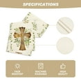 thumbnail image 2 of Sm:)e Elegant Cross He is Risen Spring Easter Table Runner 13 x 90 Inch, 2 of 7