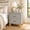Gray, variant on Atumcto 2-Drawer Fluted Nightstand, Wood Bedside Table with Solid Wood Legs & Metal Handles for Bedroom & Living Room, Olive