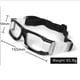 thumbnail image 3 of deportivas profesionales para regatear, de baloncesto ligeras archivadas panorámica antideslizante, para fútbol, hombres, , negro Macarena Gafas de regate, 3 of 8