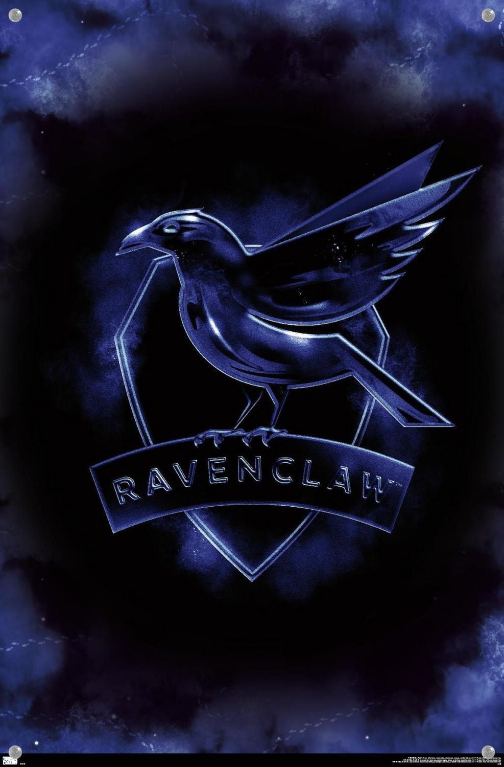 Harry Potter - Ravenclaw Crest Magic Wall Poster, 22.375" x 34"