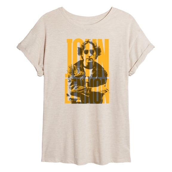 John Lennon - John Lennon - Women's Oversized Graphic T-Shirt