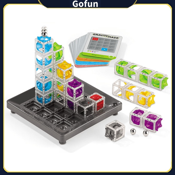 Juego de mesa Gravity Maze Marble Run Logic STEM Toy para mayores de 8 años