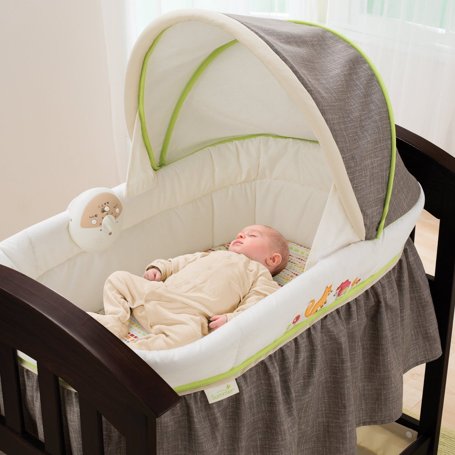 rolling baby bassinet