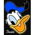 thumbnail image 2 of Junior's Mickey & Friends Donald Duck Big Face Racerback Tank Top Black X Large, 2 of 5