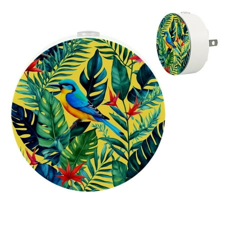 

YZUOUZY Lamp for Bedroom Night Lights Bedroom Lamps Set of 2 Watercolor Jungle