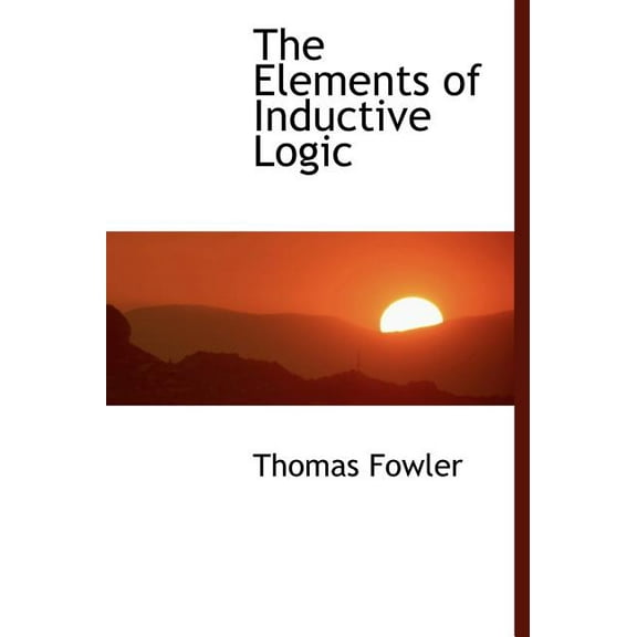 The Elements of Inductive Logic (Hardcover)(Large Print)