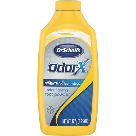 Dr. Scholl's Odor-X Odor Fighting Foot Powder, 6.25 (Best Thing For Foot Odor)