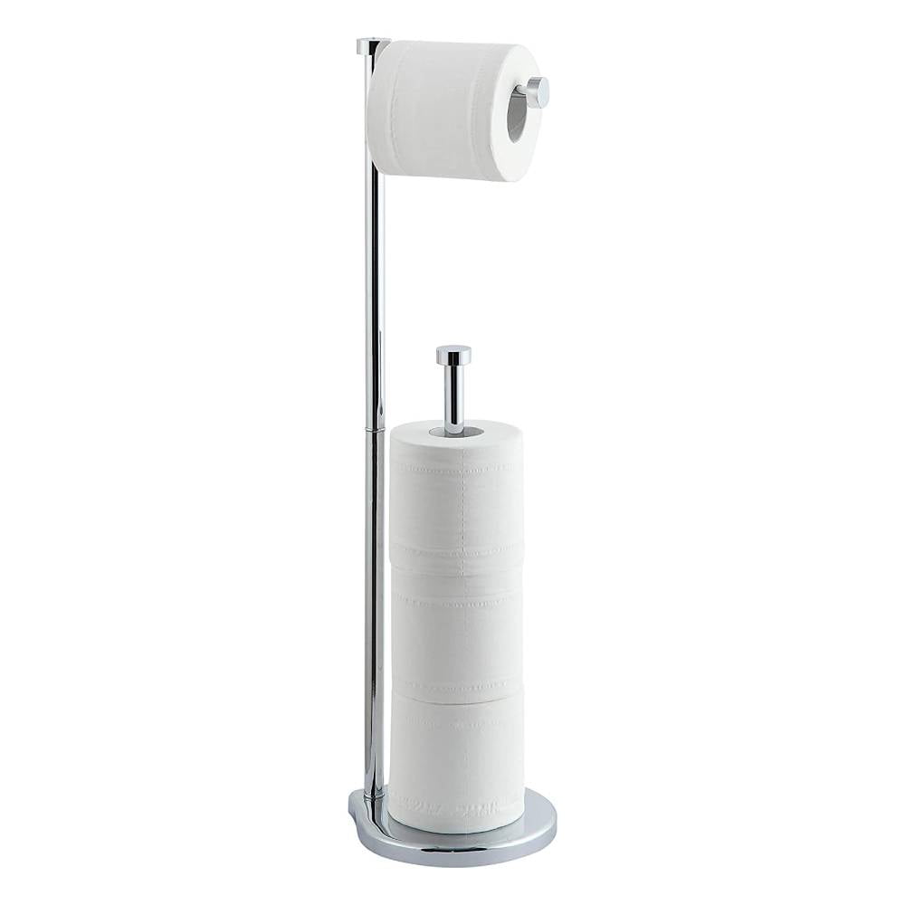 Koziol Miaou Toilet Roll Holder/Stand in Black Free Standing 