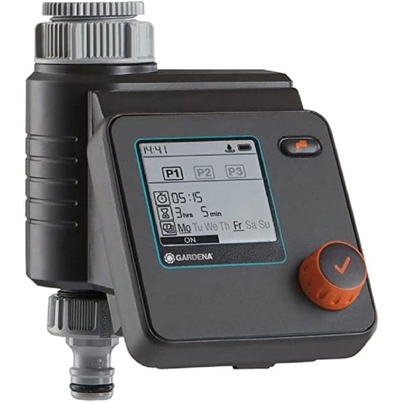 Gardena Water Control Select, Automatic, Time-Saving Watering, Flexible Watering with 3 Schedul