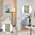 thumbnail image 4 of Yayeee Toggle Light Switch Wall Plate 1-Gang 4.5"x2.7" Home Decorative Outlet Cover, Green Mountains, 4 of 7