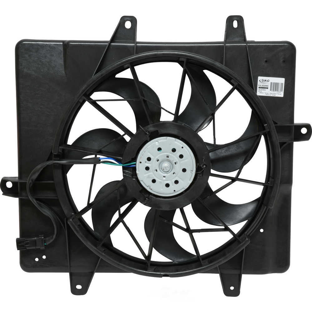 New Dual Radiator And Condenser Fan Assembly Fa 50294C 5017407Ab Fits/For Pt Fits select: 2001-2002 CHRYSLER PT CRUISER, 2005 CHRYSLER PT CRUISER TOURING