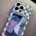 thumbnail image 4 of Compatible Con Samsung A14 A13 A12 A04E A03S A02S A53 A73 A33 A23 A52 A51 A71 A72 A32 A22 A50 A30S A02 A21S M23 Tablero De Ajedrez Caja De La Tarjeta Titular De Silicona Anti-Caída Caso Del Teléfono, 4 of 4
