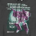 thumbnail image 2 of Transformers 40th Anniversary Blitzwing Box Unisex Adult Pull-Over Heather Hoodie, Black Heather, Medium, 2 of 3