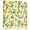 Yellow, variant on Lemon Yellow Wall Art Painting on Canvas, Country Watercolor Floral Leaf Green White Canvas Art Home Prints Wall Art Framed Modern Artwork for Living Room Bedroom Wall Decor 8x8in