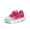Red, variant on Lightweight Girls' Easy Care Sneakers With Cushioned Sole Cute Heart Design Glow In The Dark Board Shoes For Everyday Comfort(12M 6Y),Sizes 6(12-18 Months)