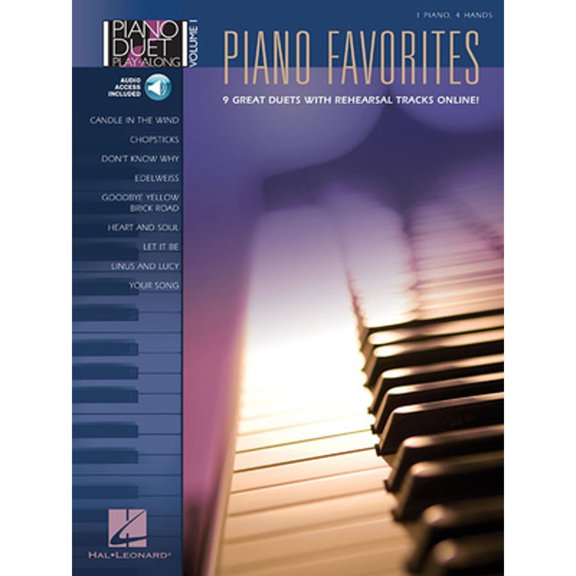 Pre-Owned Piano Favorites [With CD] (Paperback) 1423421248 9781423421245