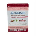 thumbnail image 3 of Safecatch Skinless and Boneless Italian Herb Wild Pacific Pink Salmon, 2.6 oz [Pack of 12], 3 of 4