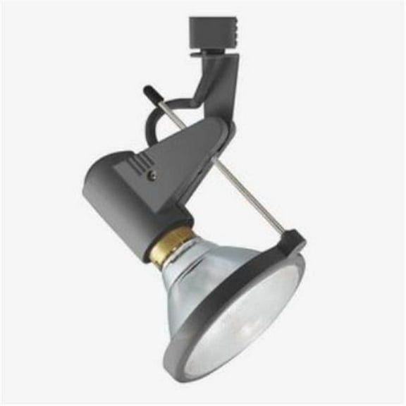 Jesco Lighting HHV338SC 1 Light Deco Series Line Voltage Track Head- Satin Chrome Finish