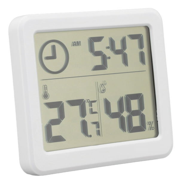 Termómetro digital BuyWeek higrómetro registrador de humedad y alta temperatura