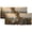 Pattern-3, variant on Blue Rose and Leopard Curtain Valances for Kitchen Windows African Wildlife Animal Window Valance for Living Room Bedroom, Kitchen Valance Rod Pocket Window Curtain 54 by 18 in, 2 Panel