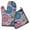 Colorful Floral Pattern, variant on Colorful Floral Pattern Kitchen Oven Mitt and Pot Holder Sets 2 Pcs for Baking, Cooking and Grilling, Heat Resistant Up To 392 °F