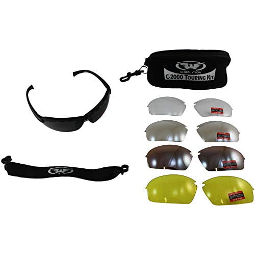 safety glasses with removable lenses