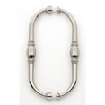 thumbnail image 6 of Alno G234-8-SN Tuscany 8 Inch Back To Back Cabinet Pull Satin Nickel, 6 of 6