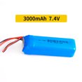 thumbnail image 3 of Upgrade 7.4V 3000MAH Lipo Battery Part For FrSky Taranis X9D PLUS Transmitter, 3 of 4