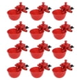 thumbnail image 4 of 12PCS Adjustable Drinking Fountain Automatic Bird Waterer Practical Drinking Bowl for Pigeons Chickens Birds, 4 of 5
