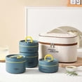 thumbnail image 3 of Insulated Lunch Box 440/600ml Thermal Food Container for Adults & Students, Portable Microwave & Dishwasher Safe, 3 of 5