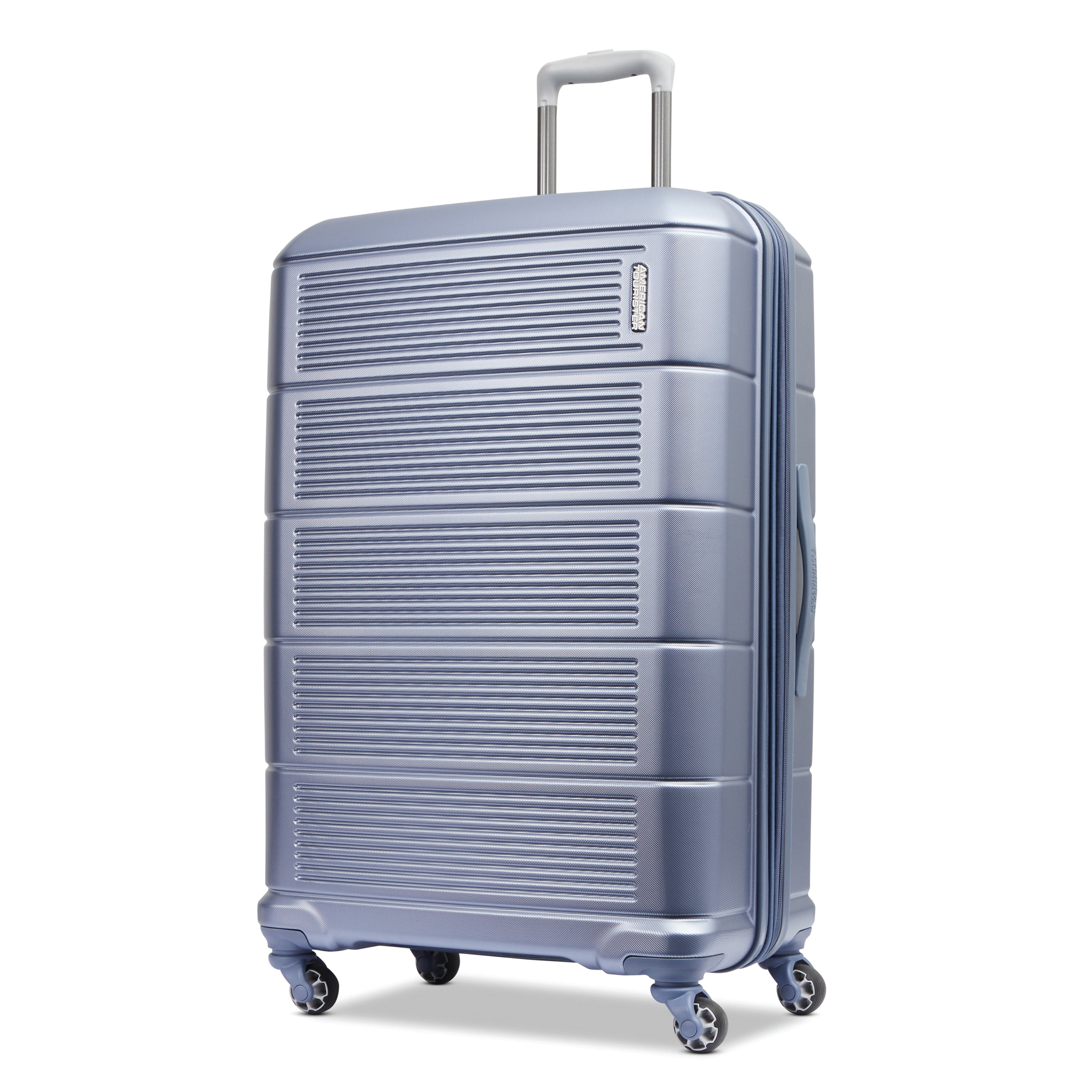 American Tourister Stratum 2.0 28" Hardside Large Checked Spinner Luggage One Piece - Slate Blue