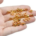 thumbnail image 7 of BronaGrand Bail Tube Beads, 100pcs Antique Golden, 4mm Hole, Fit Snake Chain, European Charm Bracelet, Necklace, 7 of 7