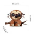 thumbnail image 5 of Soporte creativo para gafas, gafas de sol de animales, soporte de madera, 5 of 5