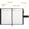 thumbnail image 3 of Naler Diary with Lock, A5 Journal with Lock 210 Pages, Locks Journal Password Notebook with Pen for Personal Daily Arrangement, Journey and Work Record, Black, 3 of 8