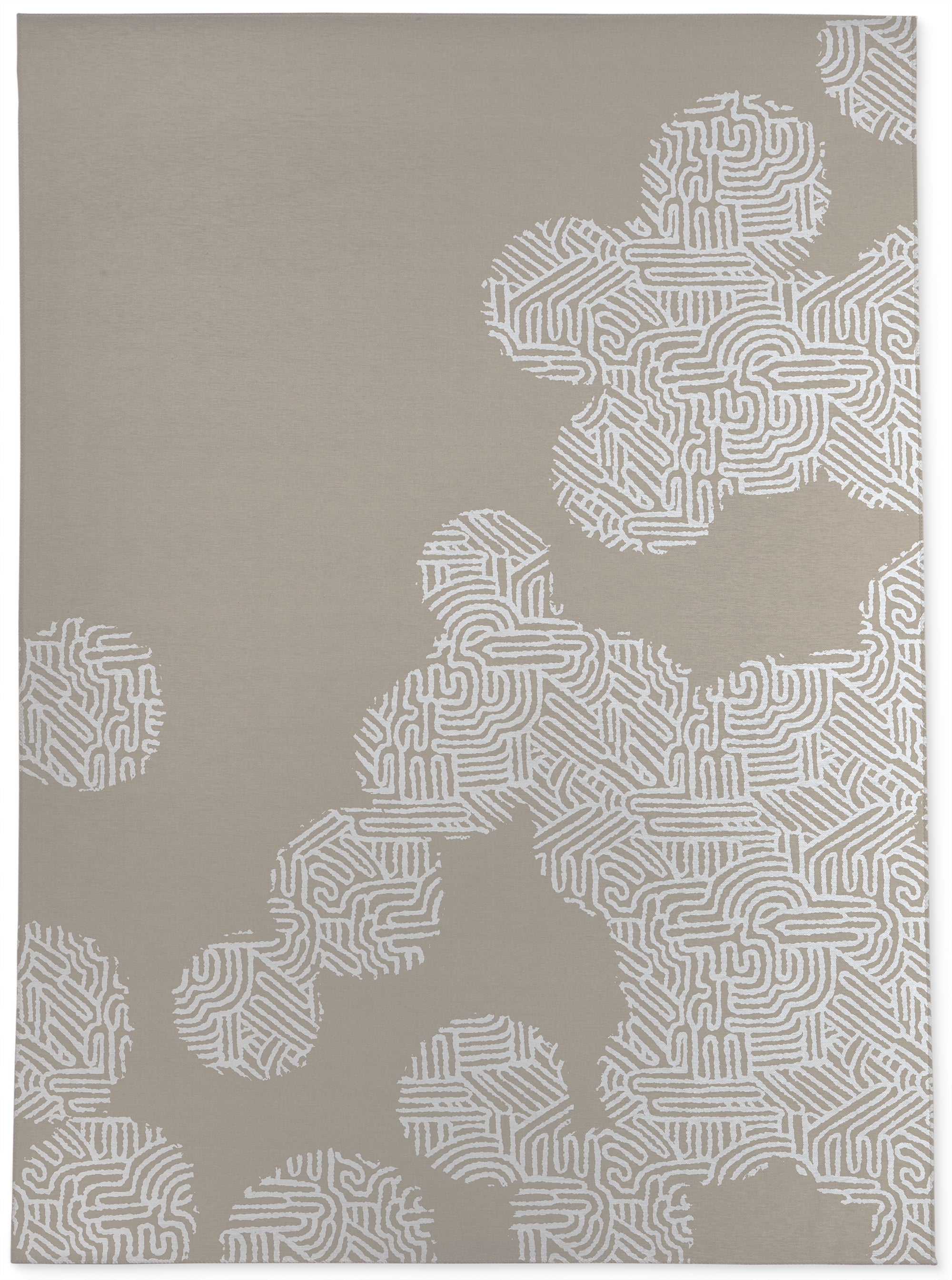 AZTEC DOT NATURAL Kitchen Mat By Kavka Designs