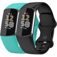 thumbnail image 1 of MYKOMI Compatible avec Fitbit Charge 6 / Fitbit Charge 5 Bandes, Bande de Remplacement en Silicone Doux pour Femmes Hommes, 1 of 8